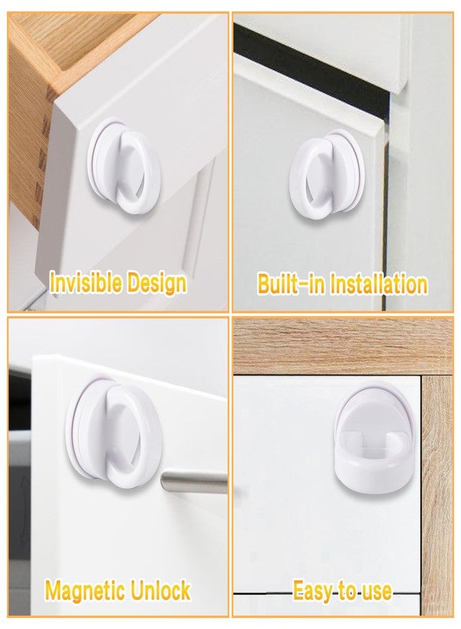 DISWALE 6 Pcs Magnetic Cabinet Lock Keys, Baby Proofing Child Safety Drawer Replacement Keys, Universal Magnetic Key for Drawers and Cabinets (Locks Not Included) - Image 4